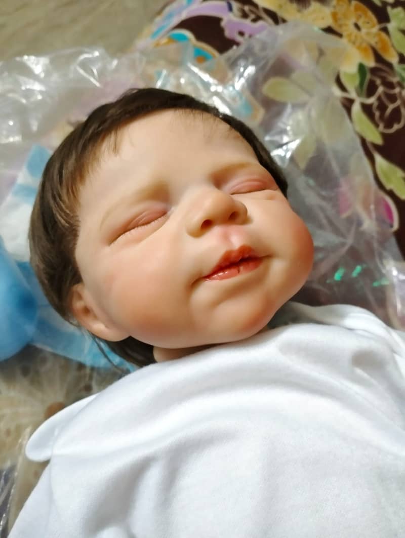 Realistic Reborn Baby Doll Lifelike 3D Skin Alive Soft Silicone Girls 1