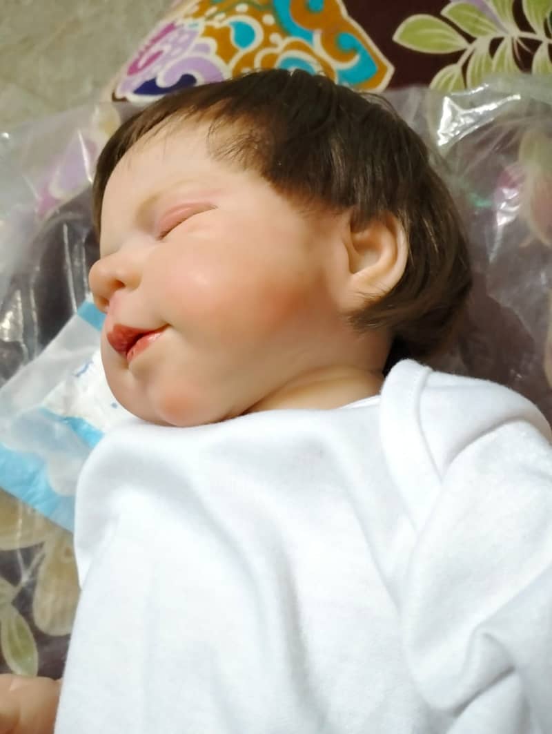 Realistic Reborn Baby Doll Lifelike 3D Skin Alive Soft Silicone Girls 9