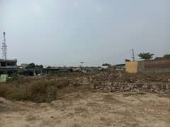 12 kanal corner plot for sale on main multan road.