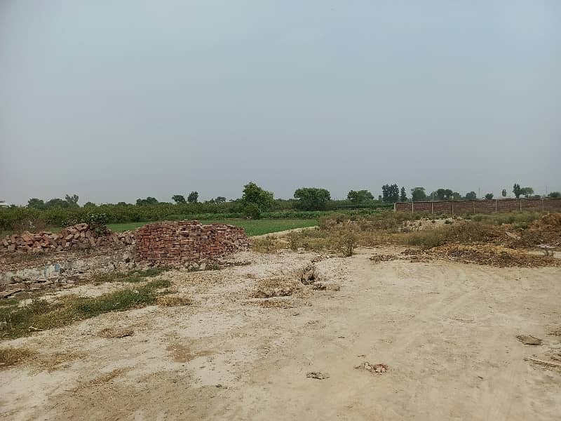 12 kanal corner plot for sale on main multan road. 6