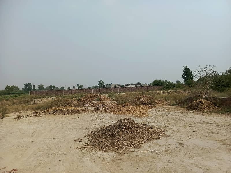 12 kanal corner plot for sale on main multan road. 7