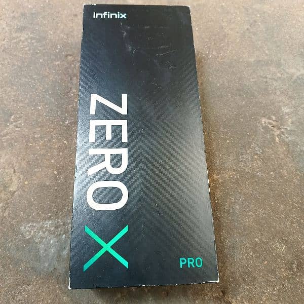 infinix zero xpro 8 GB 128gb with box 4