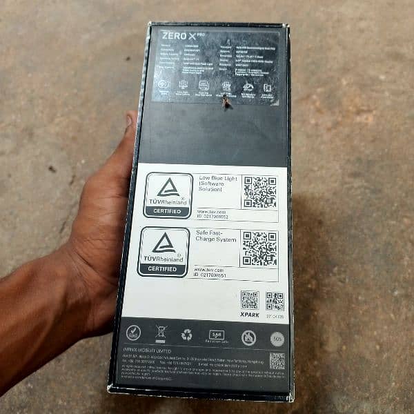 infinix zero xpro 8 GB 128gb with box 5