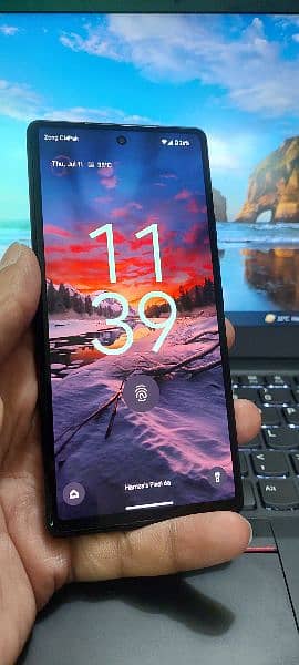 Google pixel 6a (with 4 months Sim time) 1