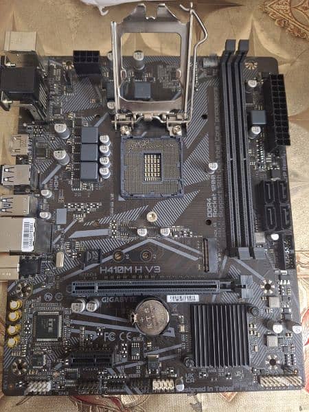 10 gen Gigabyte h410m H V3 motherboard 0