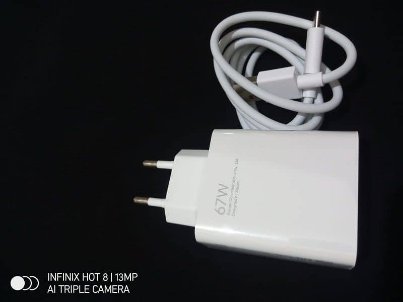 Mi Note 11pro Charger Or Cable 67watt 100% original. 0