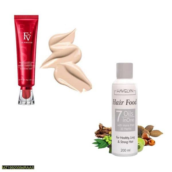 Hair Food Oil and Liquid Foundation Deal 1