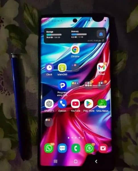 Note 10 plus 0