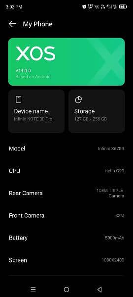 Infinix Note 30 Pro For Urgent Sale 2