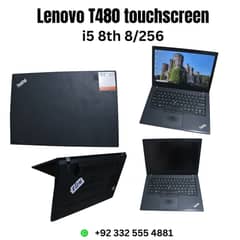 Lenovo T480 touchscreen i5 8th/8/256