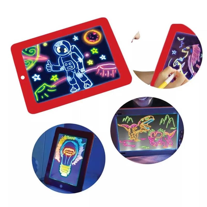 Kids Astronaut Light Projector Stunt Cars  Lcd Tablet Key Board Piano 12