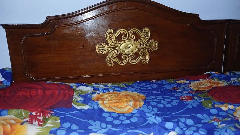 2 single wooden bed for sale 100 % original wooden 3