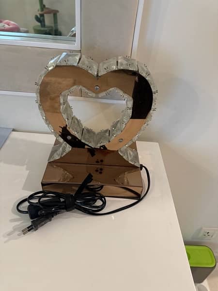 home decor heart lamp 1