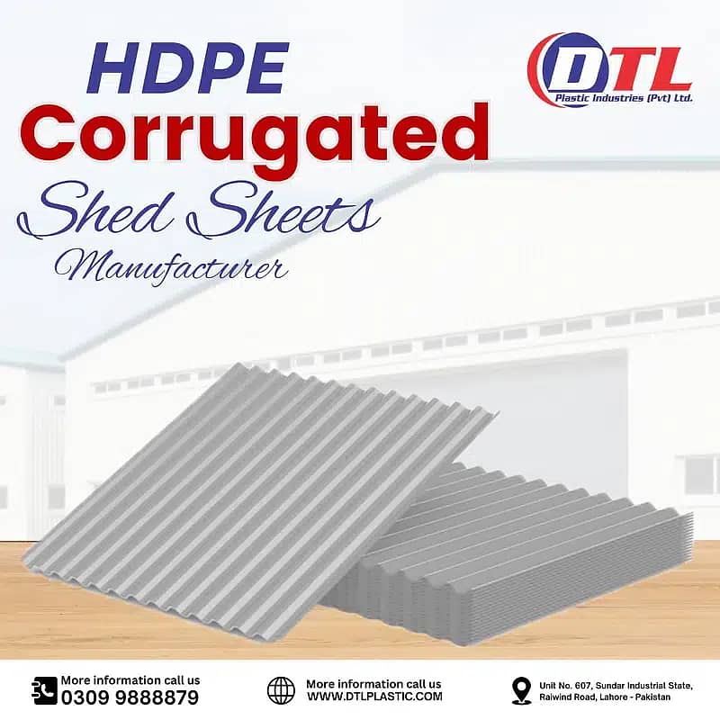 Shed Corrugated sheet / Plastic sheet / Profile sheet / roofing sheet 4