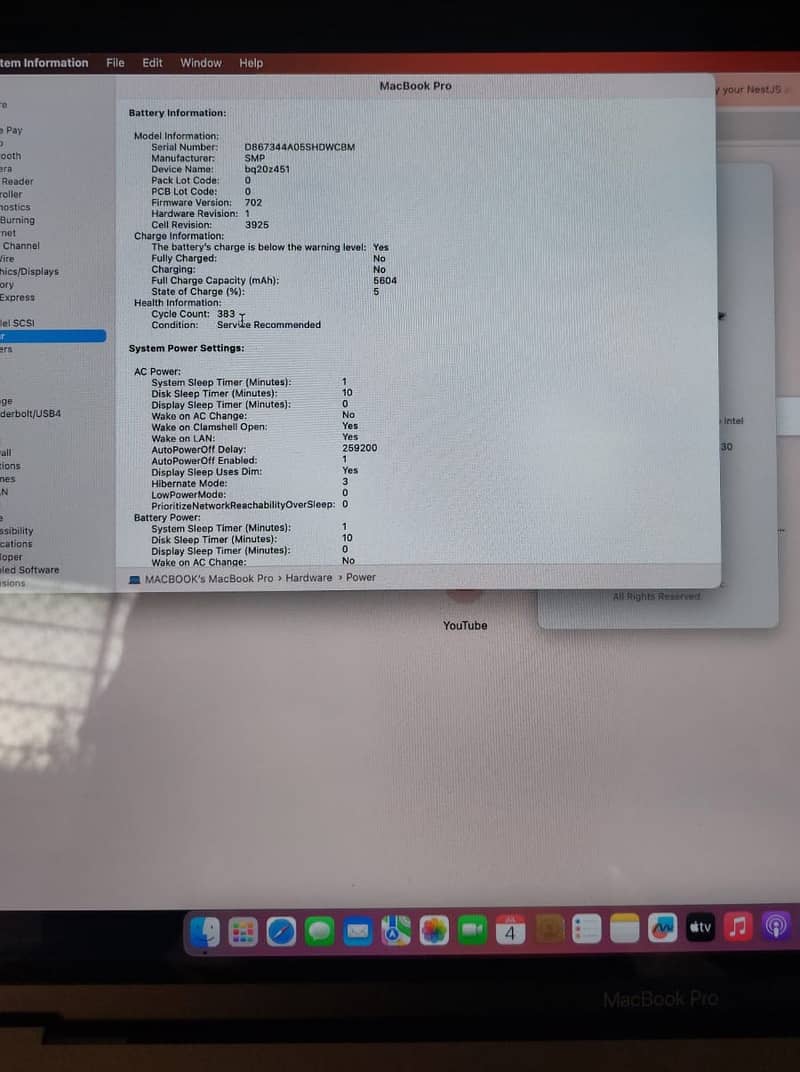 MacBook Pro Core i7 2017 15" 4