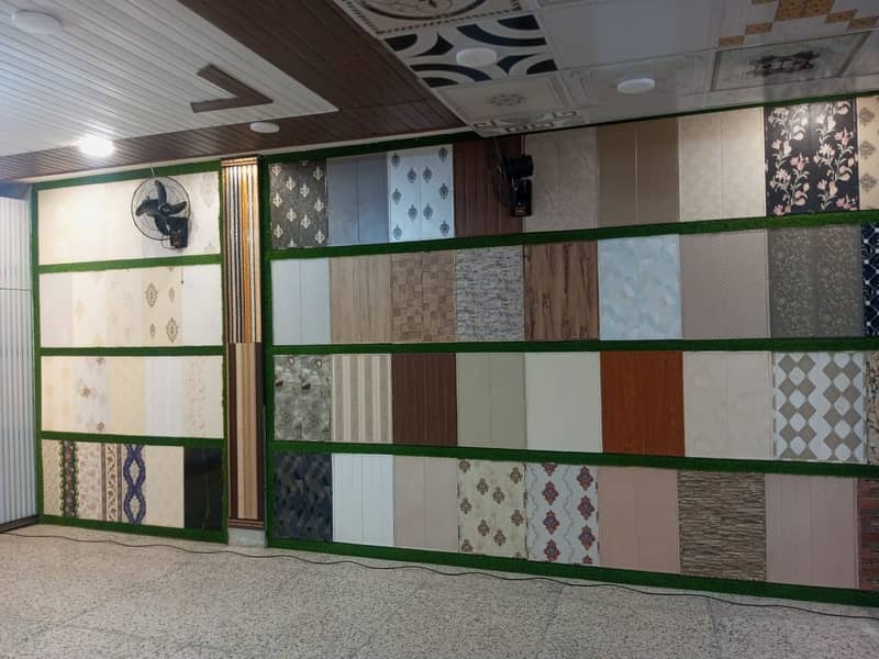 Pvc wall panels / Wpc panel/ wallpaper/ vinyl flooring /False ceiling 7