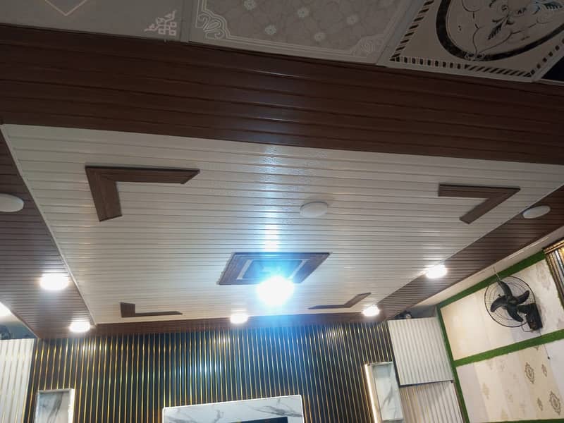 Pvc wall panels / Wpc panel/ wallpaper/ vinyl flooring /False ceiling 9