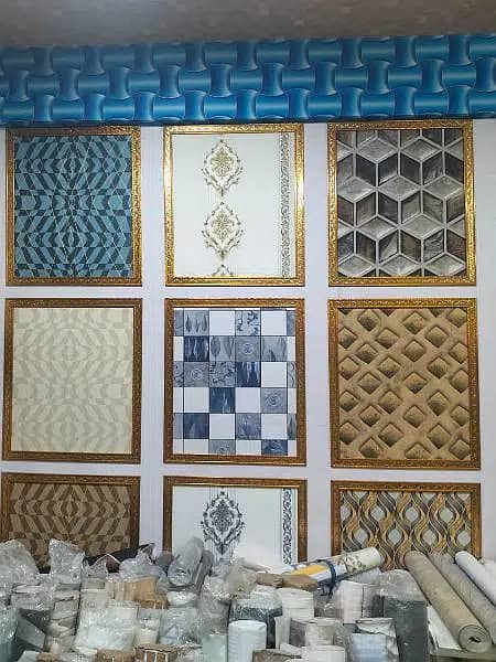 Pvc wall panels / Wpc panel/ wallpaper/ vinyl flooring /False ceiling 13