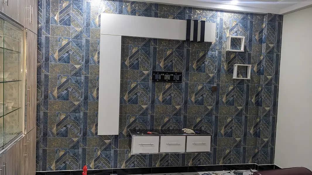 Pvc wall panels / Wpc panel/ wallpaper/ vinyl flooring /False ceiling 15