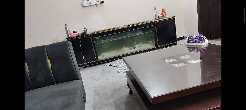 Aquarium TV Console 2