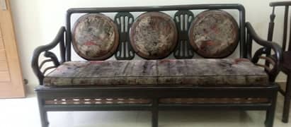 old wooden Sofa Set for Sale 0