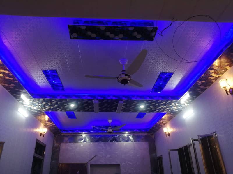Roof ceiling / ceiling / gypsum ceiling 1
