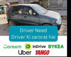 Daily rental indrive,yango and careem taxi driver