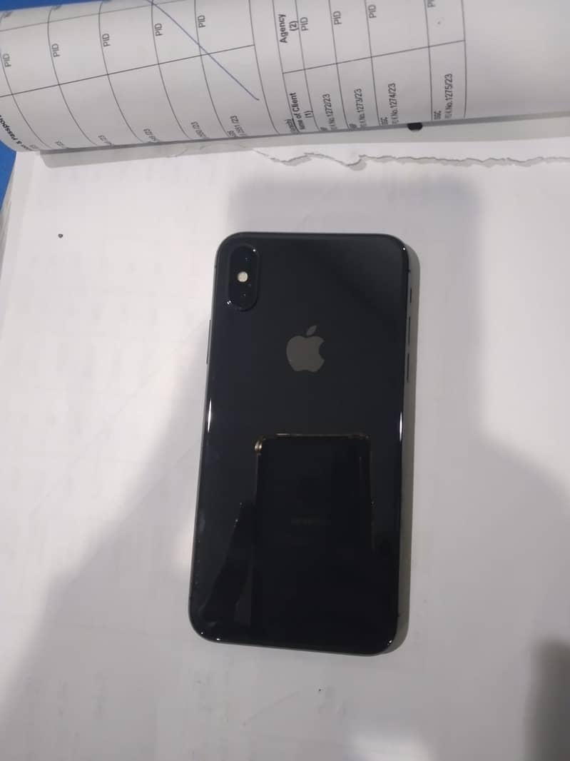 Iphone x 256 gb PTA Approved water sealed (Space Grey) 3