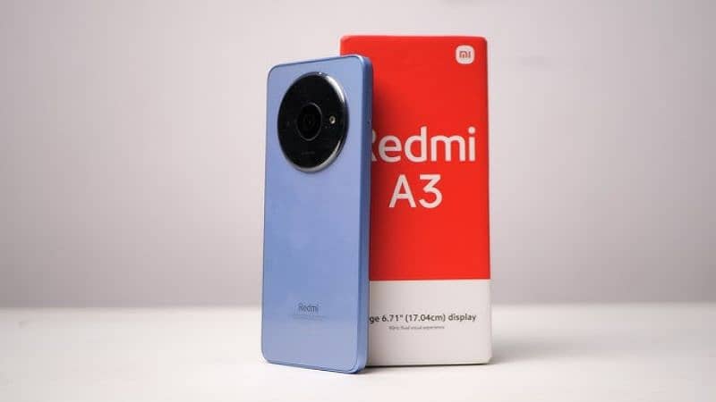 REDMI A3 ORIGINAL PHONE JUST BOX OPEN NEW PRICE 24999 NUM 0342-7788360 3