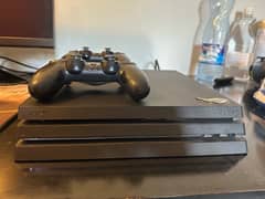 PS4 Pro 1 TB with 3 controllers CUH 7215B