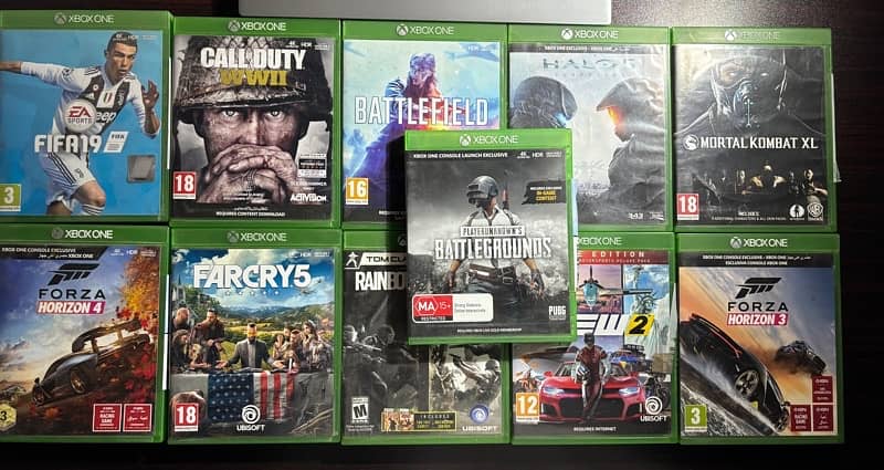 XBOX ONE X 4K ORIGINAL GAMES 0