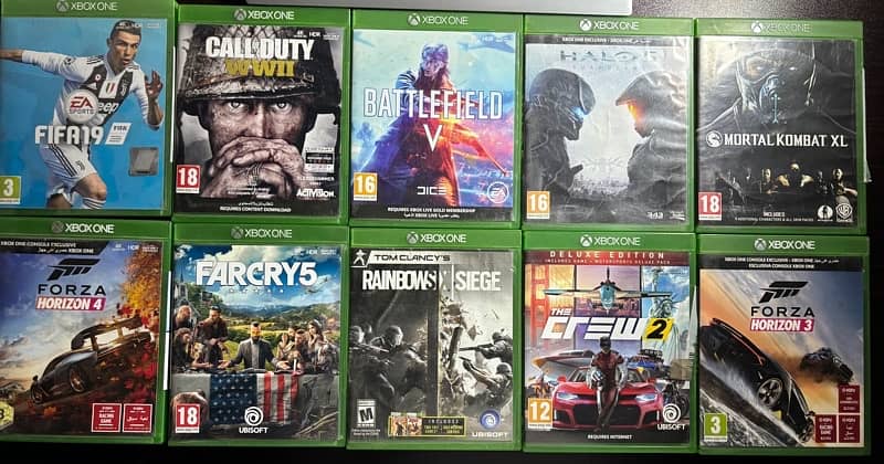 XBOX ONE X 4K ORIGINAL GAMES 1