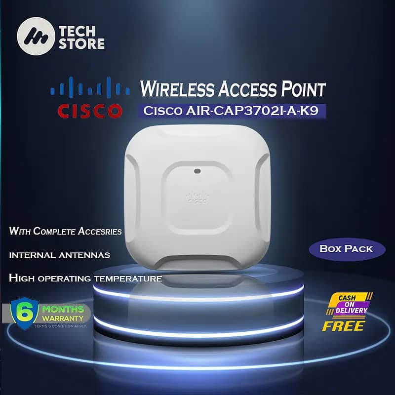 CiscoAIR-CAP3702I-A-K9/Cisco Aironet3700 Series Wireless AP (BOX PACK 0