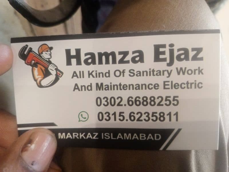 plumber work in Islamabad other Cal me 3