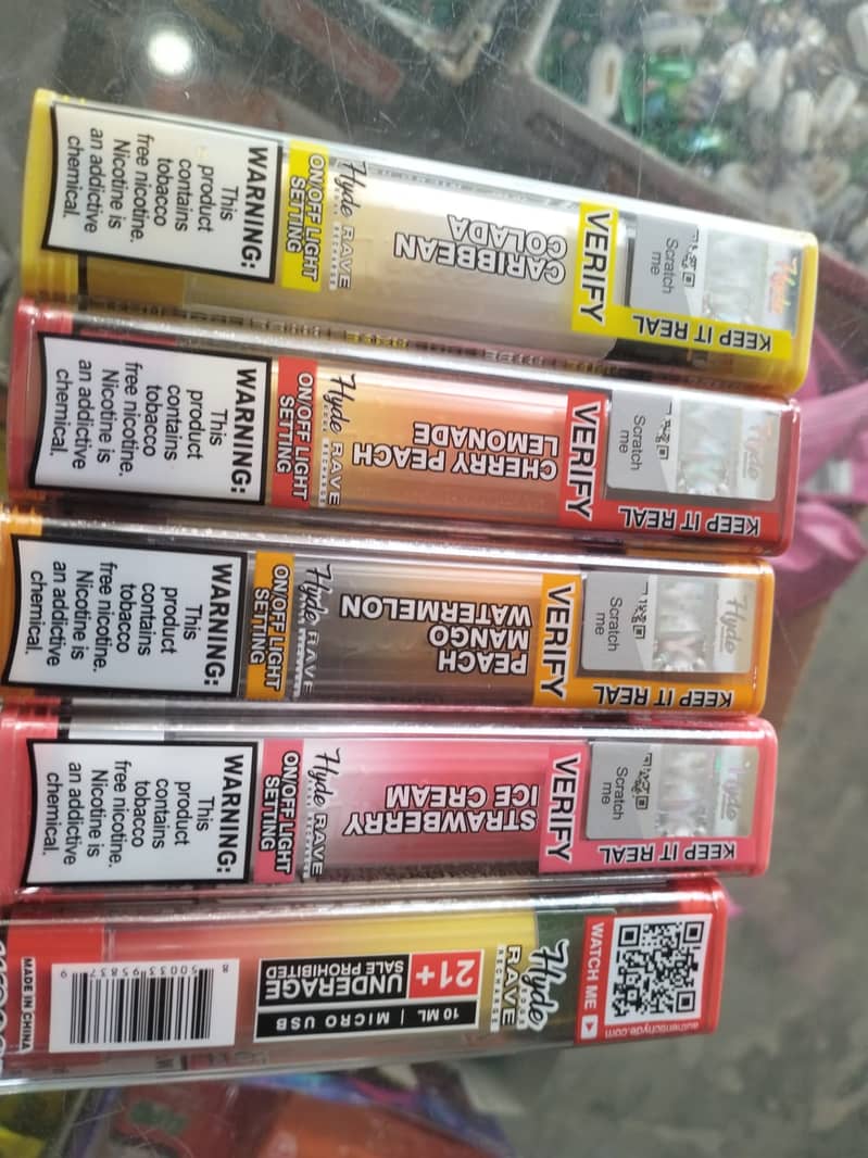 HYDE RAVE 4000PUFF VAPES PODS DISPOSABLE 2