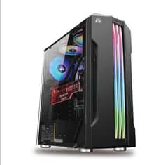 HUNTER GAMING CABIN WITH TWO RGB FANS AND CPU COOLER