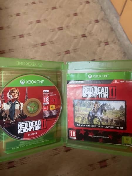 Red dead redemption 2 Xbox one CD 1