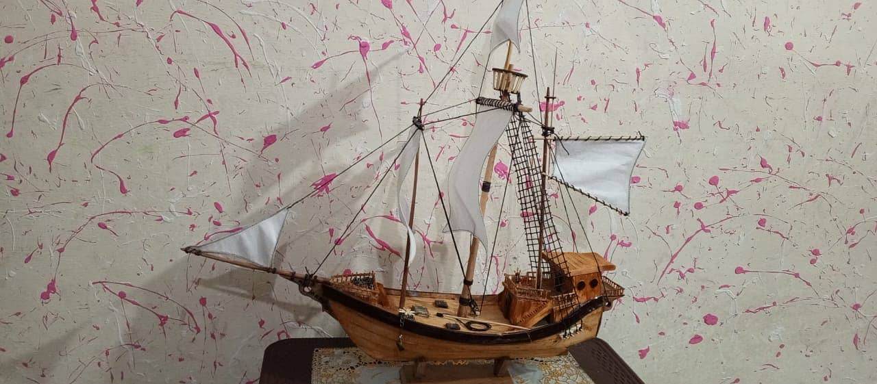 Wooden Ships and boats(Hand made) 2