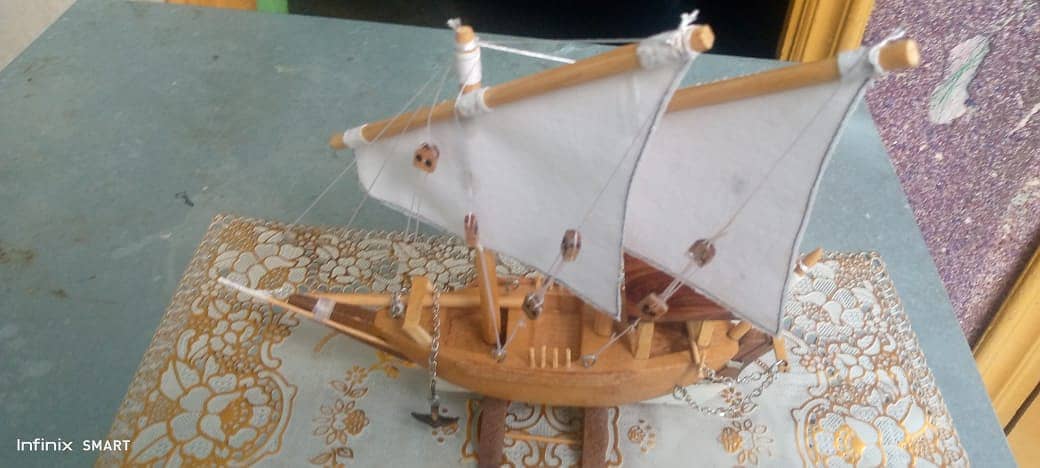 wooden ships and boat models(hand made) 1