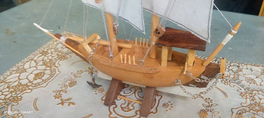 wooden ships and boat models(hand made) 2