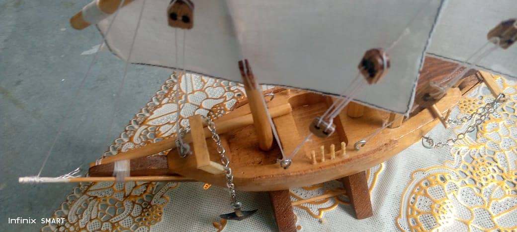 wooden ships and boat models(hand made) 3