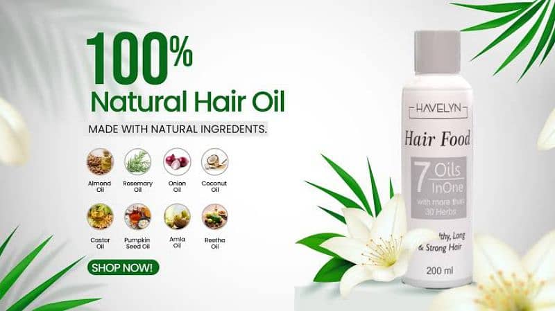 Hair Food oil and Liquid Foundation Deal 2