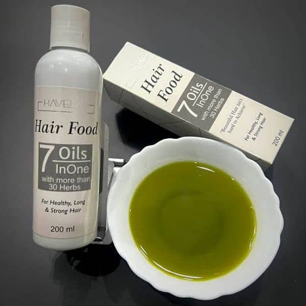 Hair Food oil and Liquid Foundation Deal 4