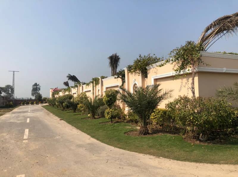 4 Kanal Farm House Land Is Available For Sale In Lahore Greens Society Block B 9
