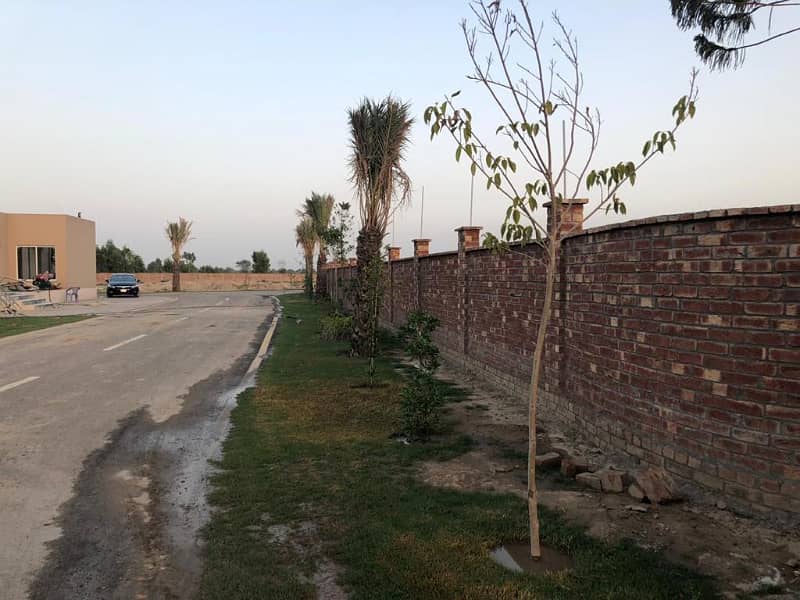 4 Kanal Farm House Land Is Available For Sale In Lahore Greens Society Block B 10