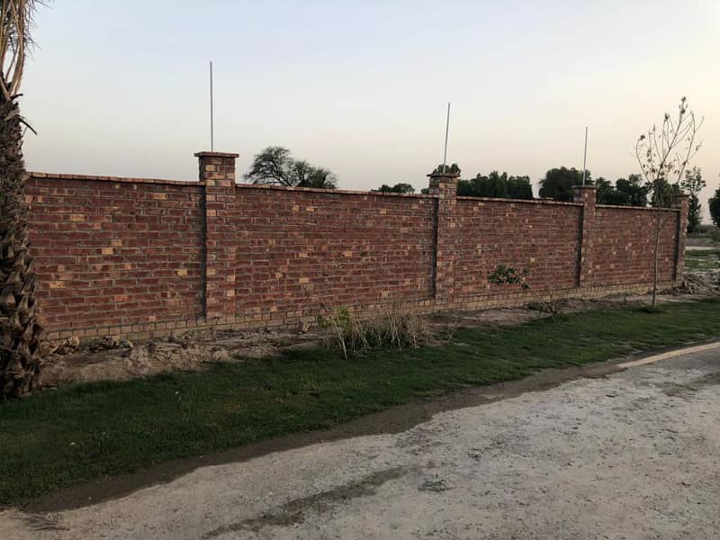 4 Kanal Farm House Land Is Available For Sale In Lahore Greens Society Block B 11