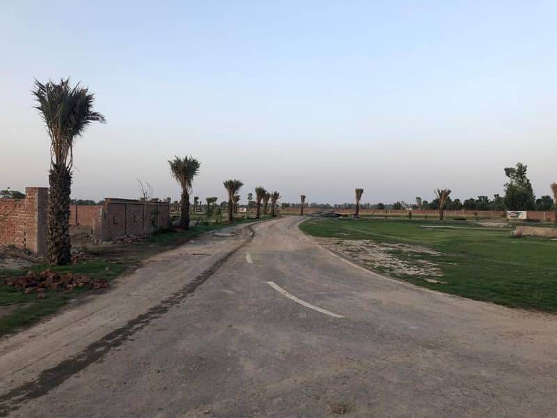 4 Kanal Farm House Land Is Available For Sale In Lahore Greens Society Block B 12