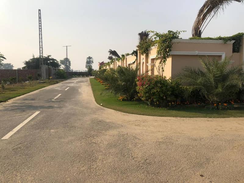 4 Kanal Farm House Land Is Available For Sale In Lahore Greens Society Block B 15