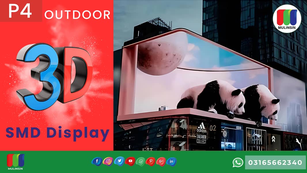 Outdoor SMD Screens | LED Video Wall | SMD Screen Price in Pakistan 0