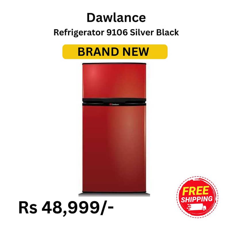 Dawlance Refrigerators | Fridge | Freezer |  With Different Colors 0
